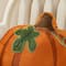 Glitzhome® 15.5"L Fall and Halloween Fabric Double Sided Pumpkin Pillow